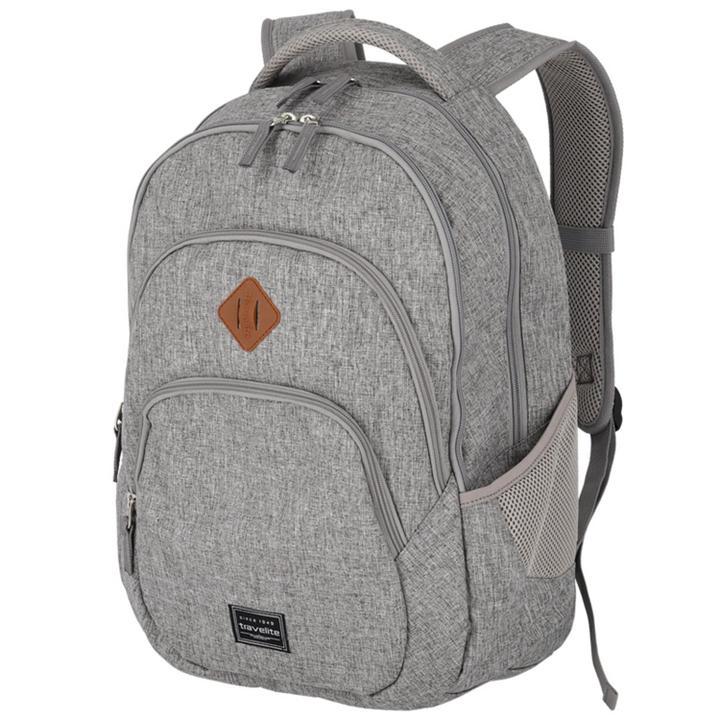 Daniel Ray Travelite Basics Backpack Melange Light Grey