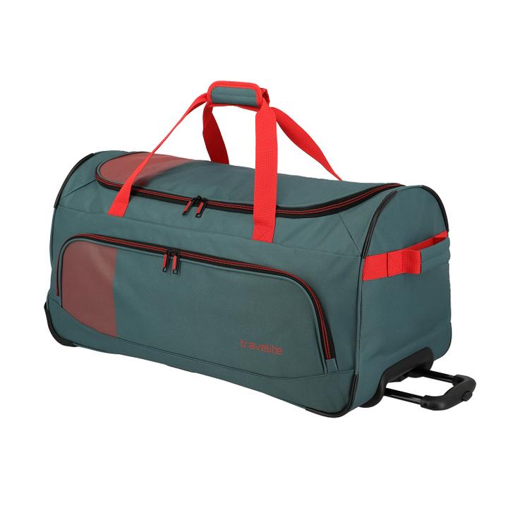 Daniel Ray Travelite Basics Fresh Wheeled Duffle Green/orange