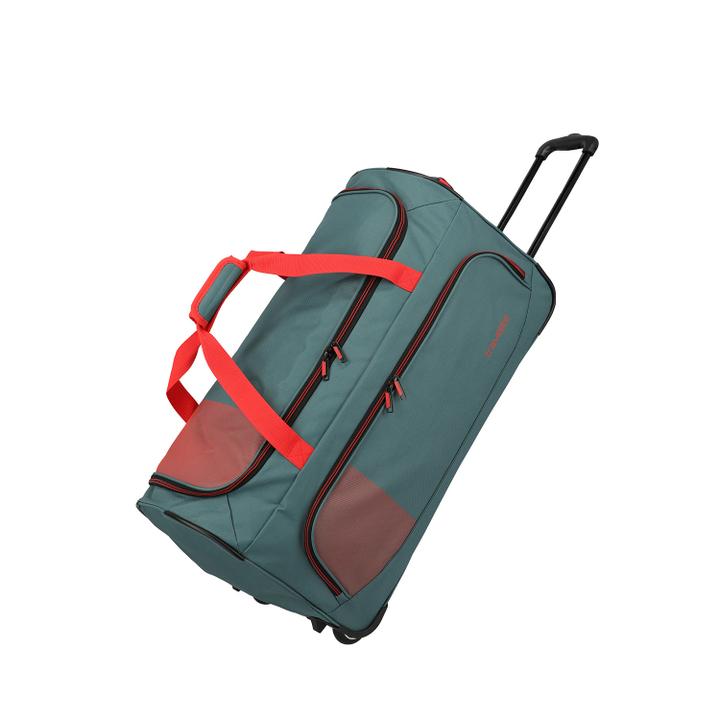 Daniel Ray Travelite Basics Fresh Wheeled Duffle Green/orange