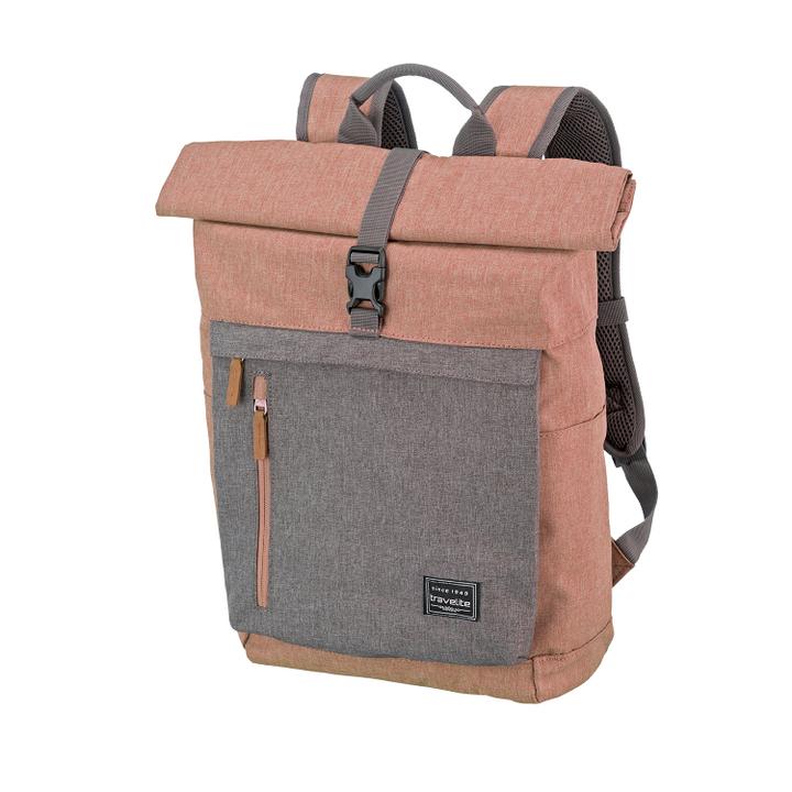 Daniel Ray Travelite Basics Rollup Backpack Rose/grey