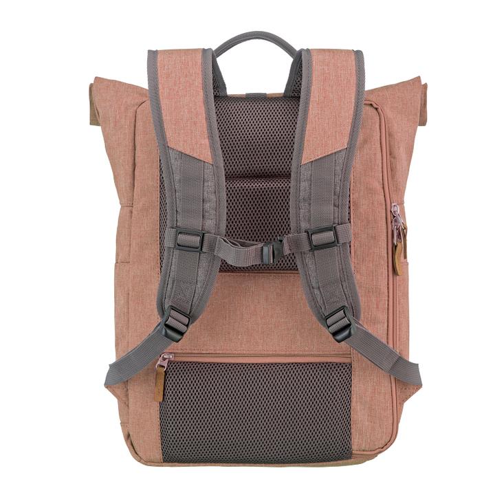 Daniel Ray Travelite Basics Rollup Backpack Rose/grey