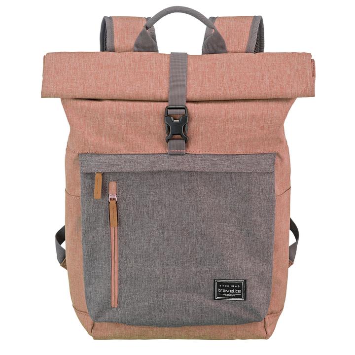 daniel ray Travelite Basics Rollup Backpack rose/grey