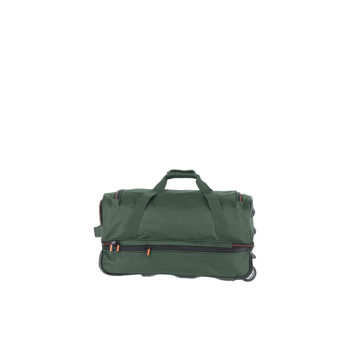 Daniel Ray Travelite Basics Wheeled Duffle 55 Expandable Dark Green