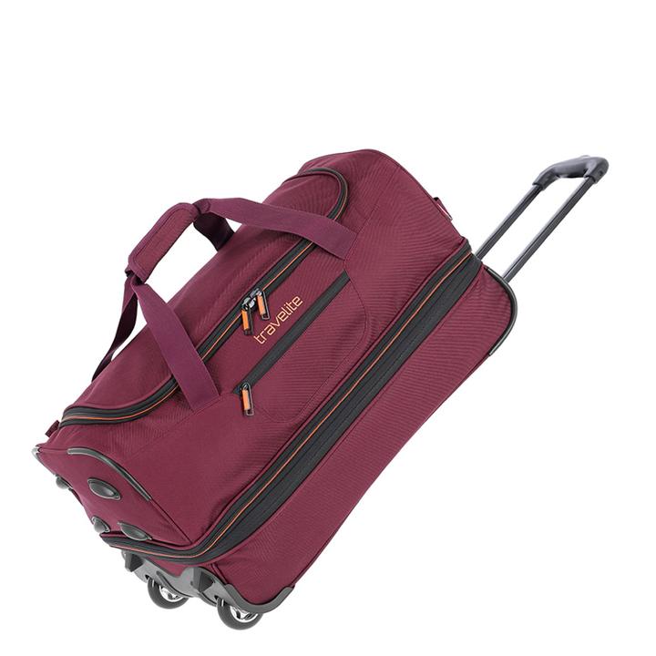 daniel ray Travelite Basics Wheeled Duffle 55 Expandable dark red