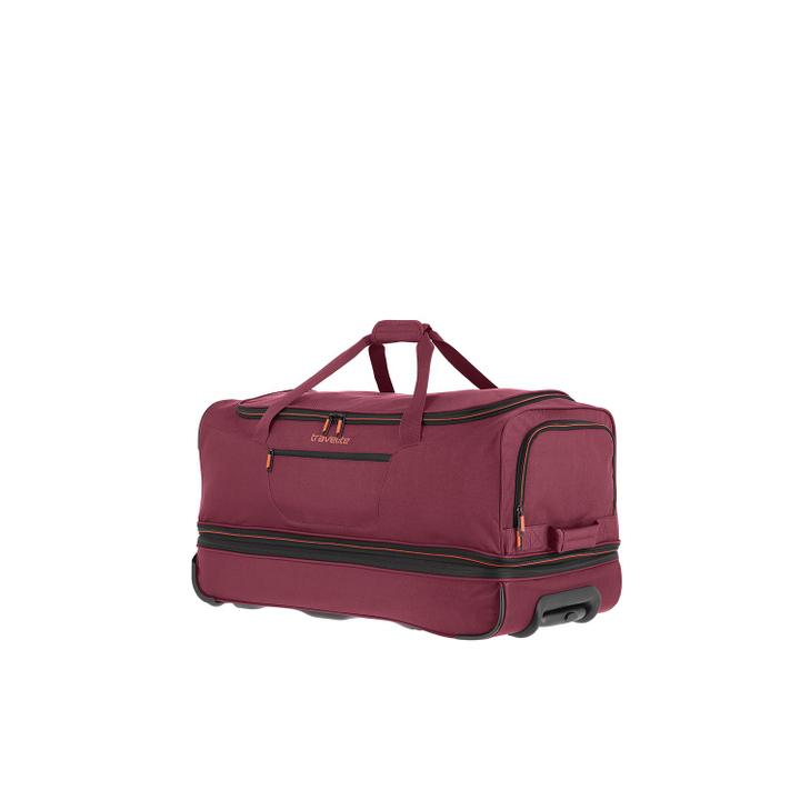 Daniel Ray Travelite Basics Wheeled Duffle 70 Expandable Dark Red