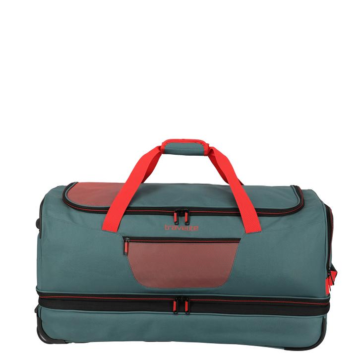 daniel ray Travelite Basics Wheeled Duffle 70cm Expandable green/orange
