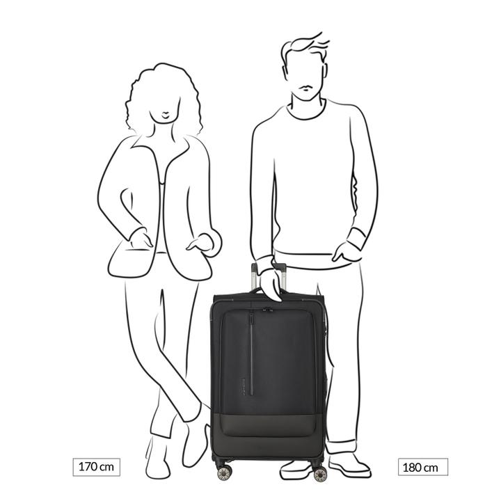 Daniel Ray Travelite Crosslite 5.0 4w Trolley L Dark Olive