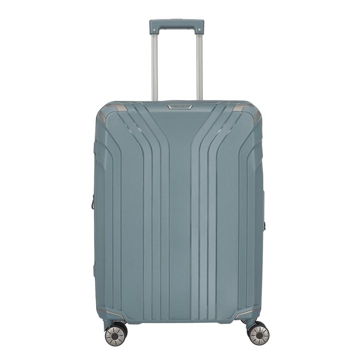 daniel ray Travelite Elvaa 4 Wiel Trolley M Expandable bluegrey