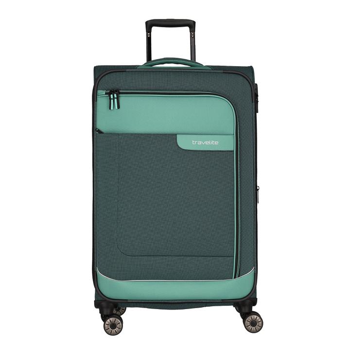 daniel ray Travelite Viia 4 Wheel Trolley L Expandable green