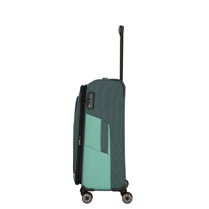 Daniel Ray Travelite Viia 4 Wheel Trolley M Expandable Green