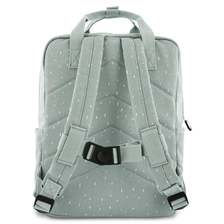 Daniel Ray Trixie Mr. Shark Large Backpack Light Grey