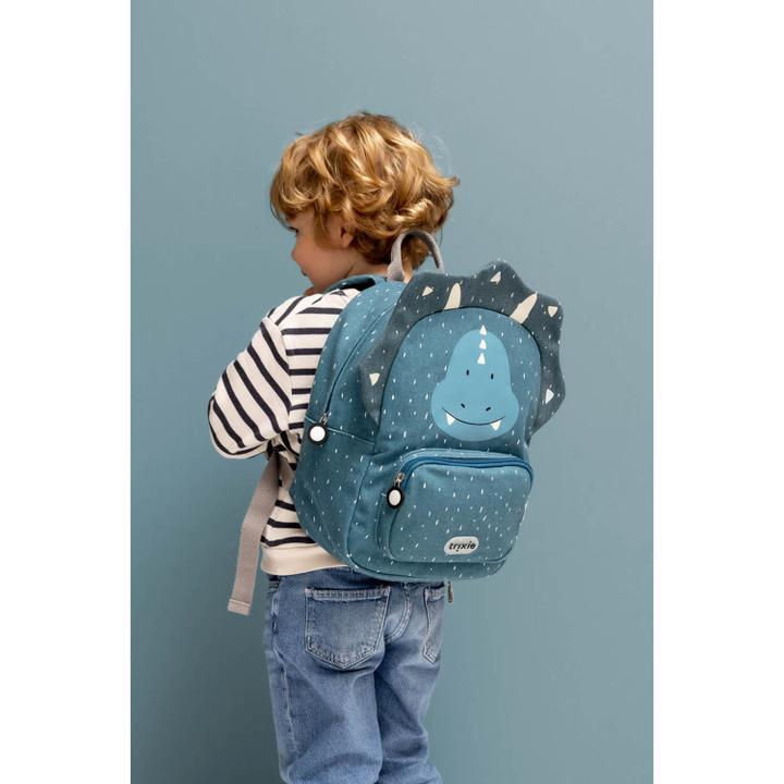 Daniel Ray Trixie Mr. Triceratops Backpack Dark Blue