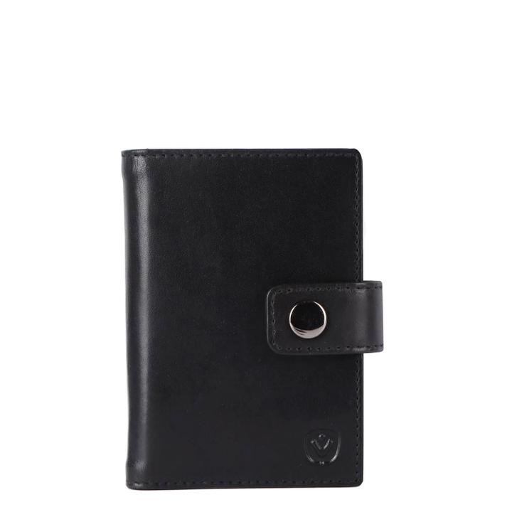 daniel ray Valenta Card Wallet Leather MagSafe Luxe black