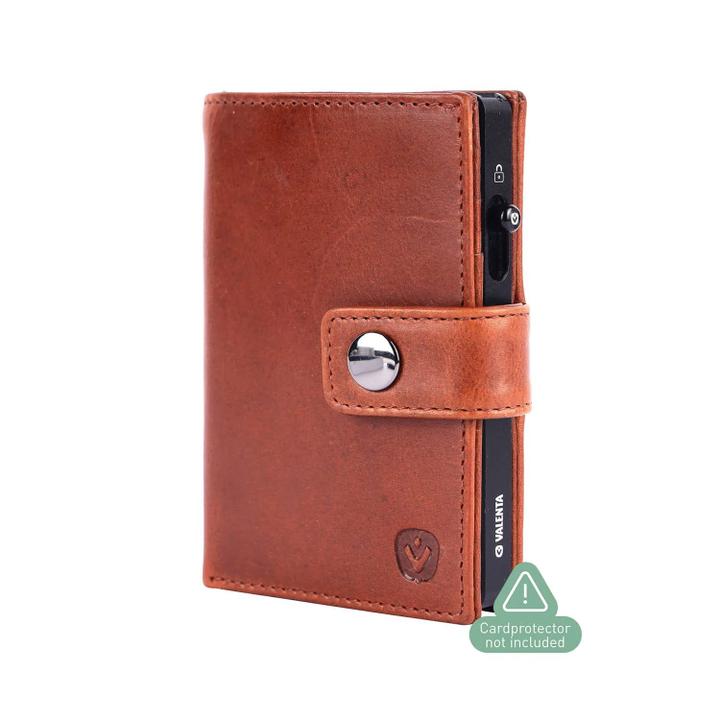 Daniel Ray Valenta Card Wallet Leather MagSafe Luxe Cognac