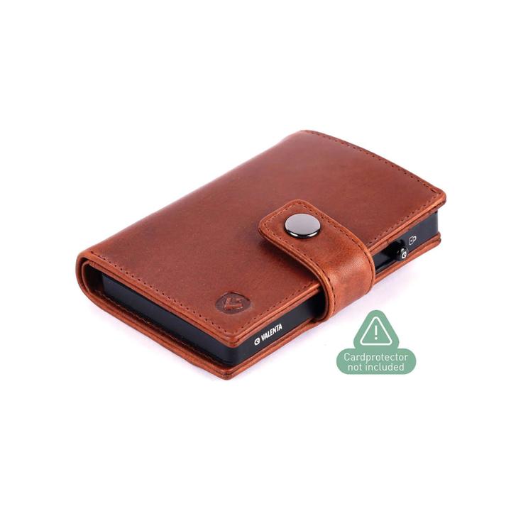 Daniel Ray Valenta Card Wallet Leather MagSafe Luxe Cognac