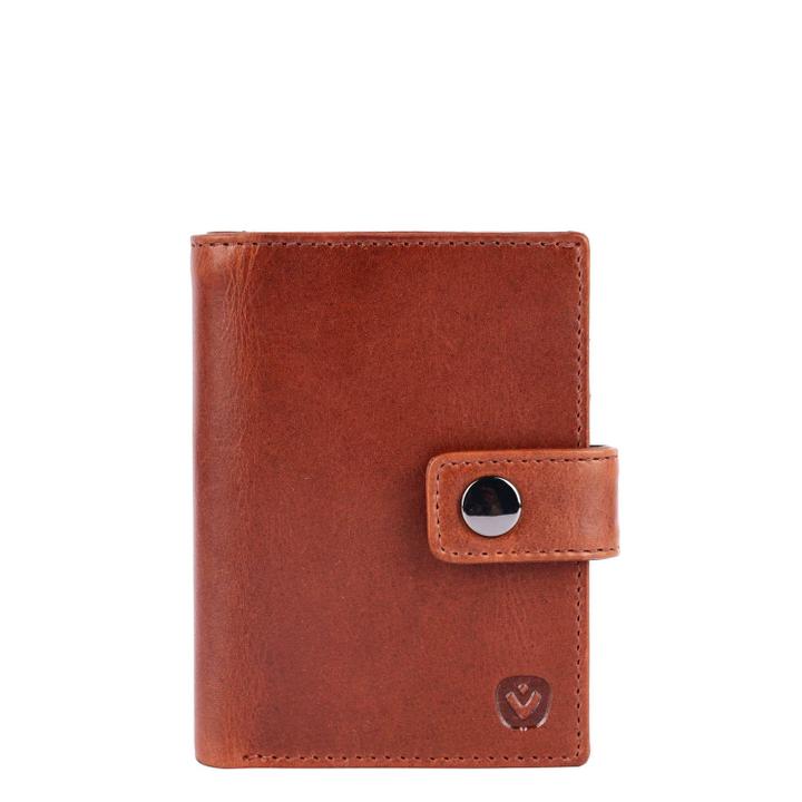 daniel ray Valenta Card Wallet Leather MagSafe Luxe cognac
