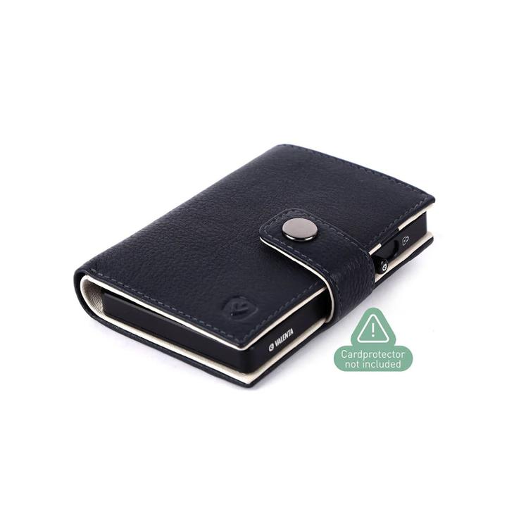 Daniel Ray Valenta Card Wallet Leather MagSafe Luxe Navy