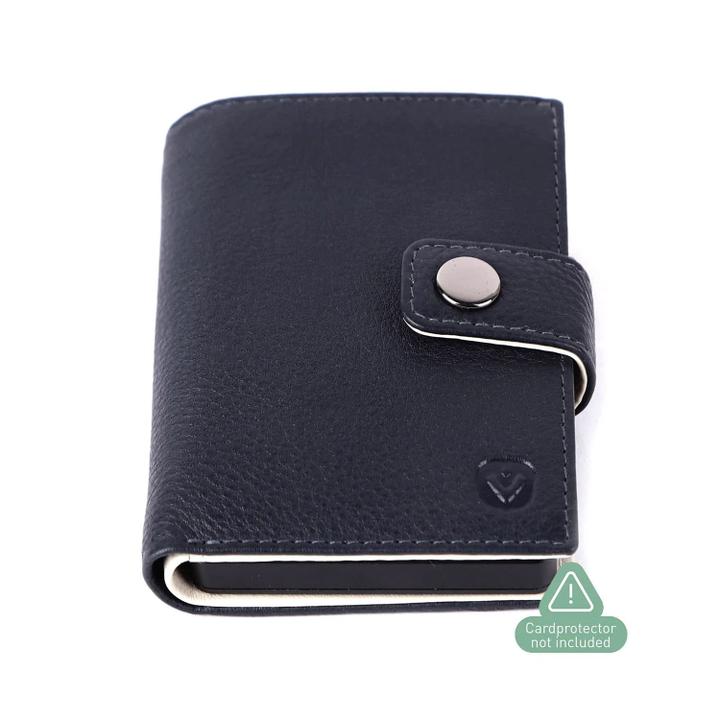 Daniel Ray Valenta Card Wallet Leather MagSafe Luxe Navy