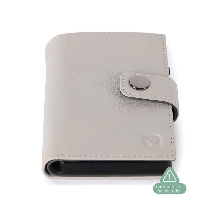 Daniel Ray Valenta Card Wallet Leather MagSafe Luxe Off White