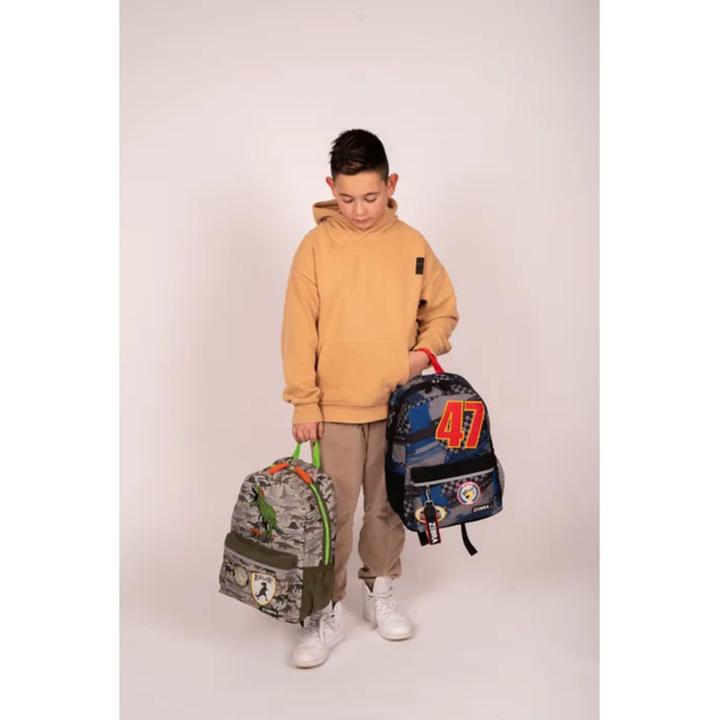 Daniel Ray Zebra Trends Finn Rugzak Zwart-donkerblauw