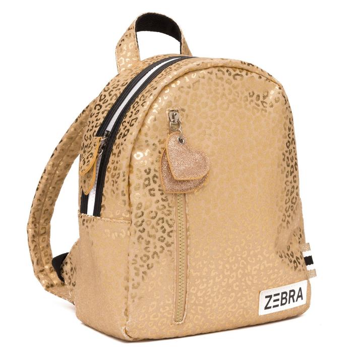 Daniel Ray Zebra Trends Girls Rugzak S Gold Metallic Leo