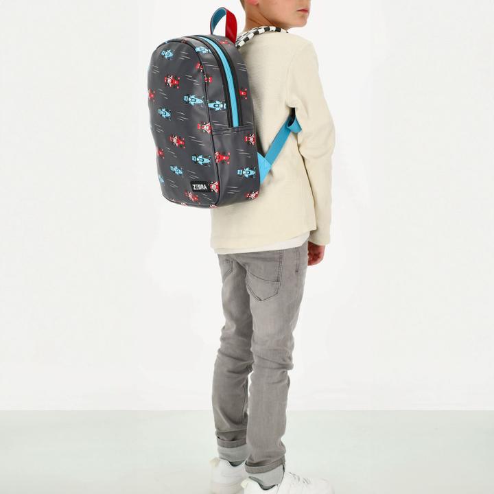 Daniel Ray Zebra Trends Jesse Schoolbag Racecar Black