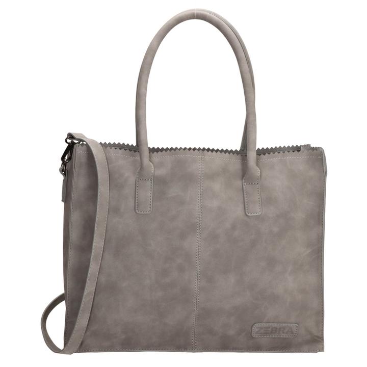 daniel ray Zebra Trends Natural Bag Lisa Shopper middengrijs