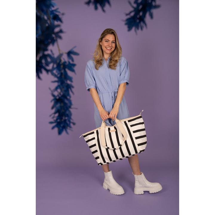 Daniel Ray Zebra Trends Richelle Beachbag Multi Fuchsia