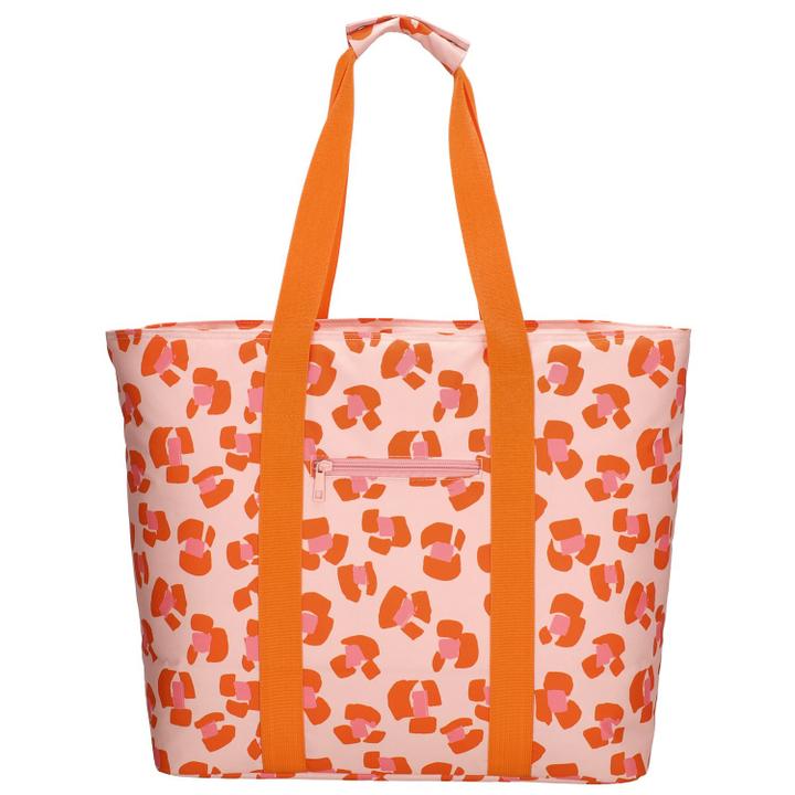 Daniel Ray Zebra Trends Sally Beach Cooling Bag Pink Cheetah