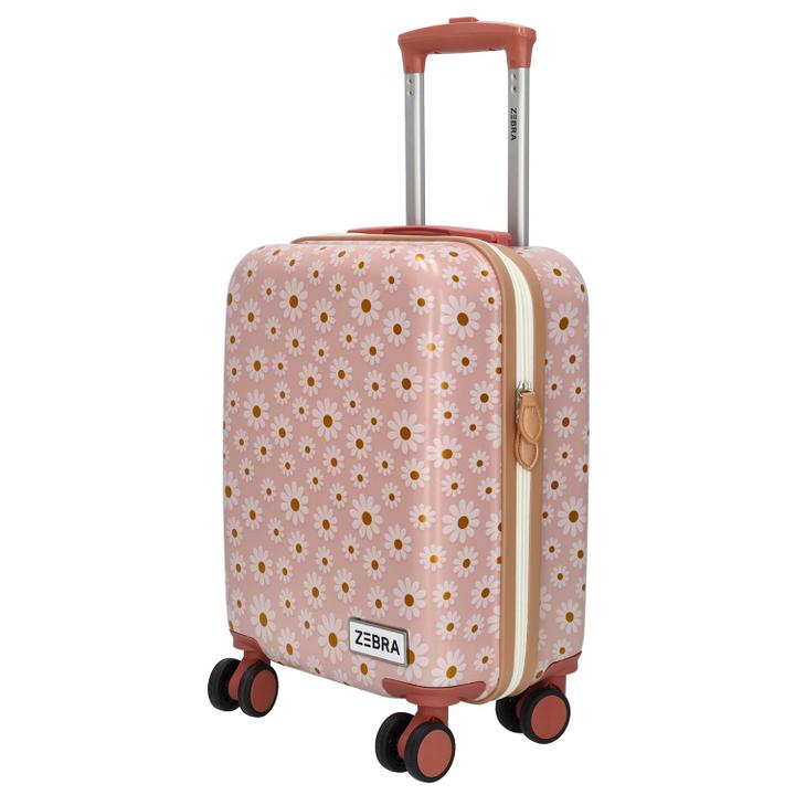 Daniel Ray Zebra Trends Travel Kinderkoffer Lichtroze