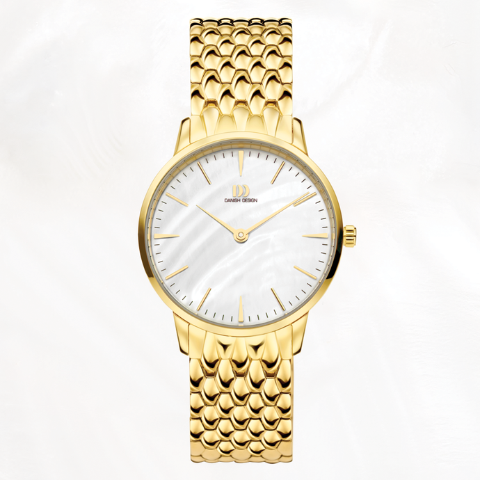 danish design Akilia Gold Perlemor DressLink Medium