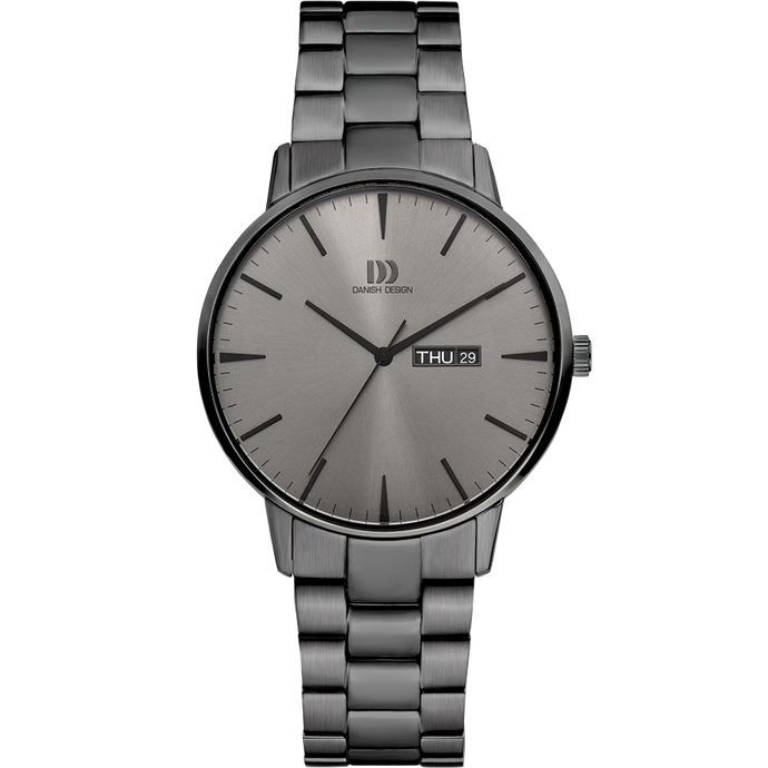 danish design Akilia Day/Date All Grey Link