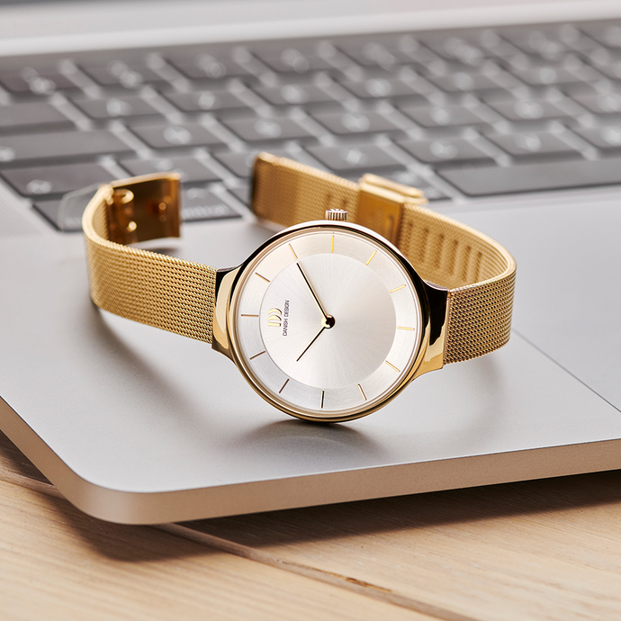 Danish Design Georgia Gold Mesh