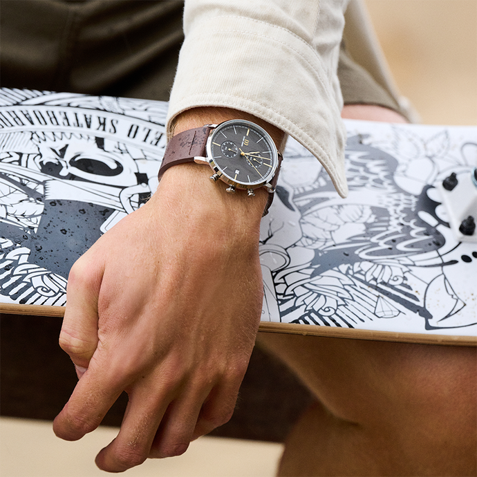 Danish Design Koltur Chrono II Grijs Goud