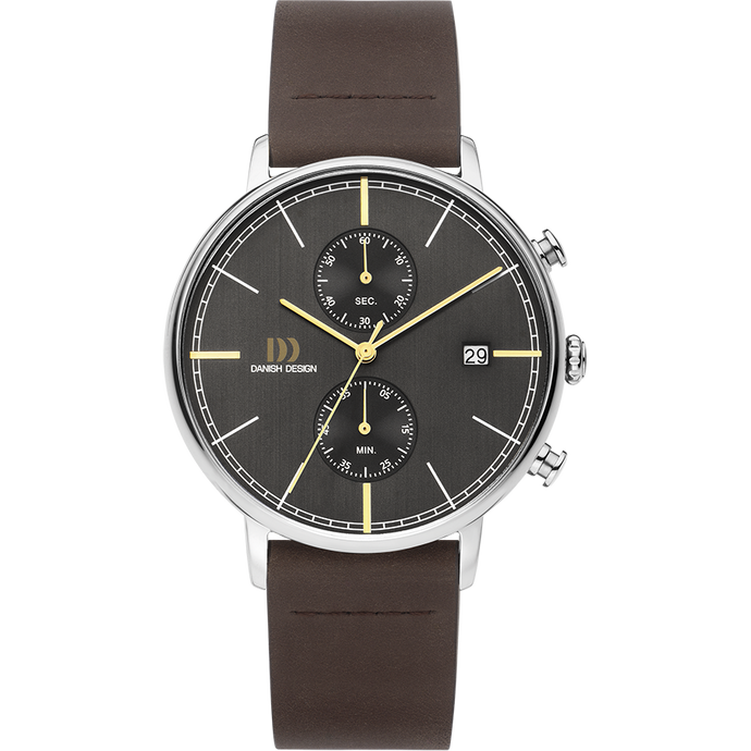 danish design Koltur Chrono II Grijs Goud