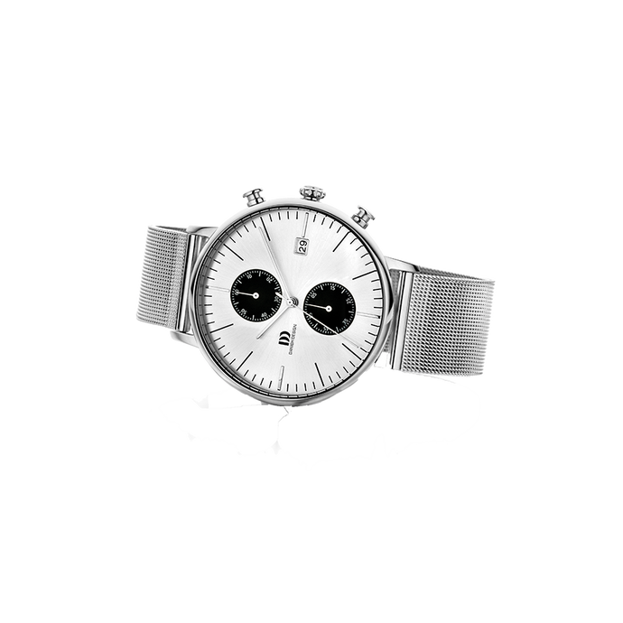 Danish Design Koltur Chrono Silver Black Eyes Mesh