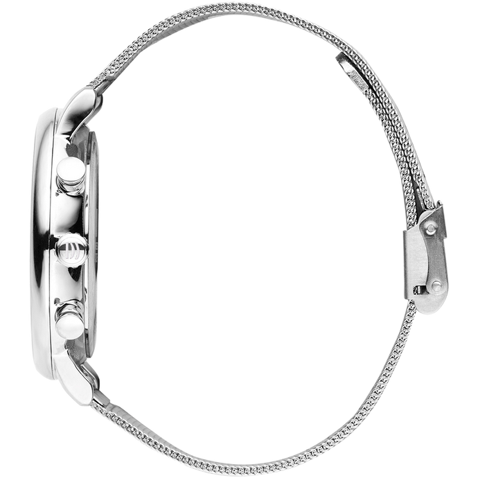 Danish Design Koltur Chrono Silver Mesh