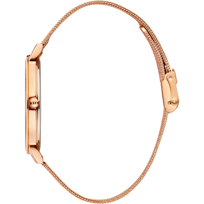 Danish Design London Black Rosegold Large Mesh