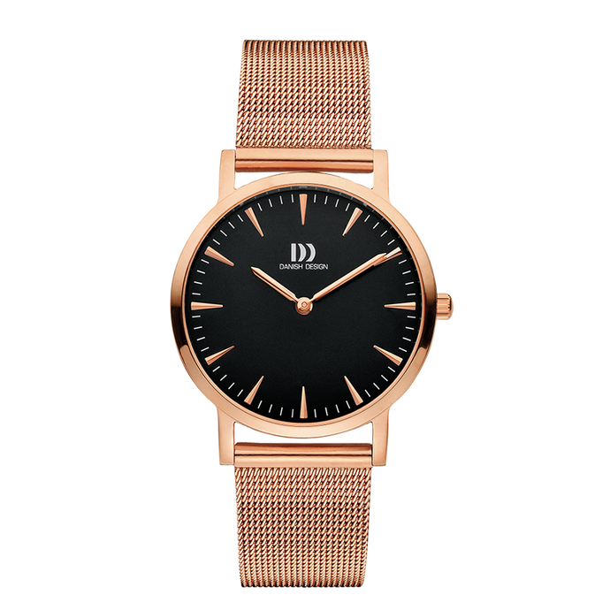 danish design London Black Rosegold Medium Mesh
