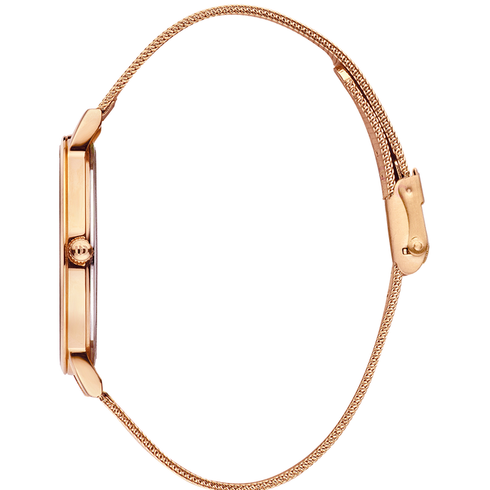 Danish Design London White Rosegold Large Mesh