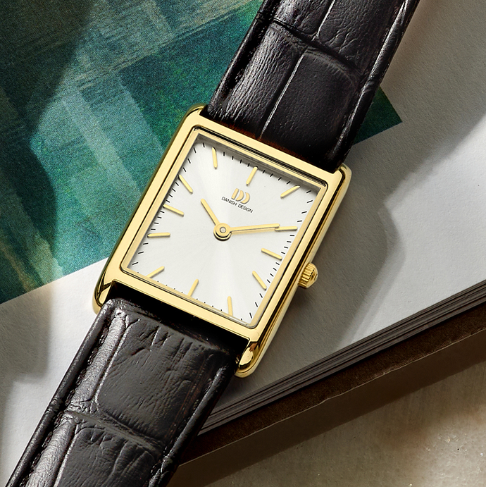 Danish Design Marie Goud Leer