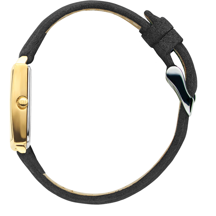 Danish Design Miami Gold Black Suede