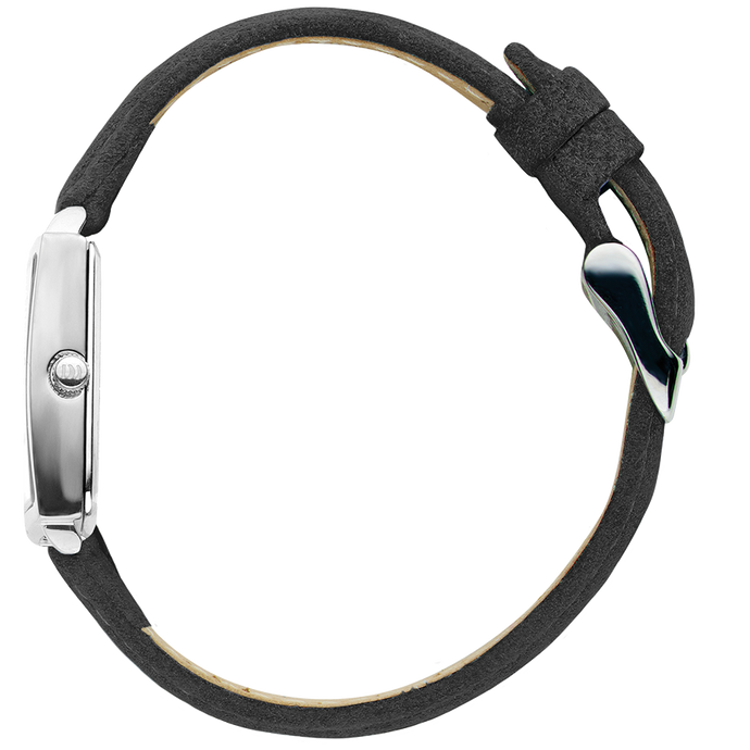 Danish Design Miami Silver Black Suede