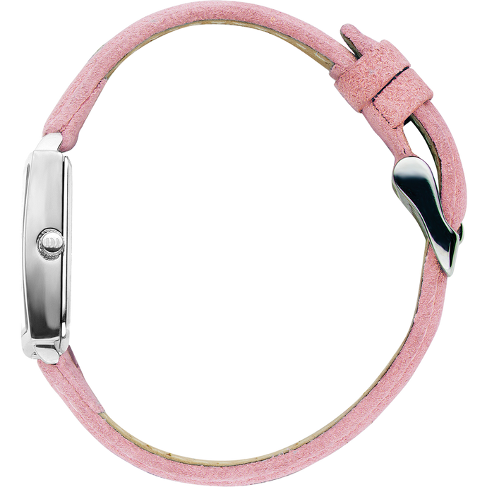 Danish Design Miami Silver Pink Suede