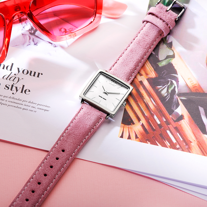 Danish Design Miami Silver Pink Suede