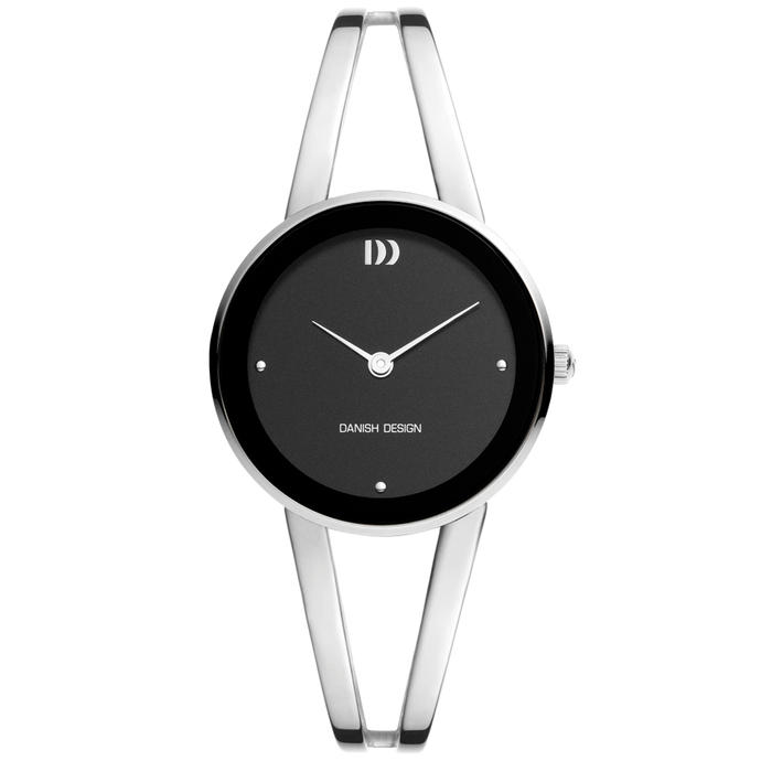 danish design Nostalgi 1988 Zilveren Zwarte Bangle