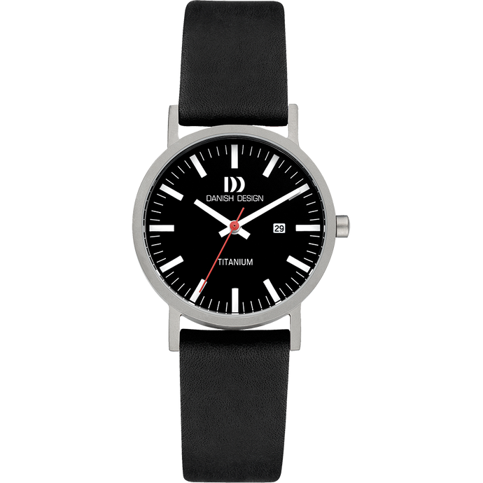 danish design Rhine Black Black Date Small