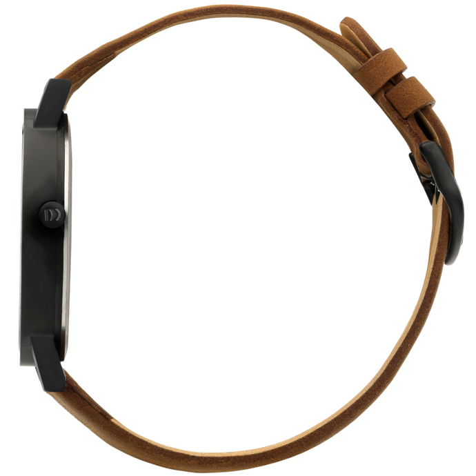 Danish Design Rhine Black Brown Date Large