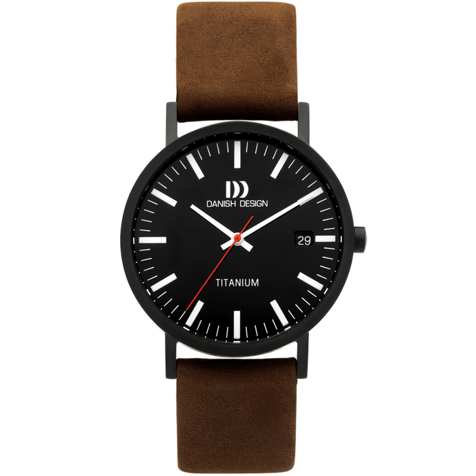 danish design Rhine Black Brown Date Large
