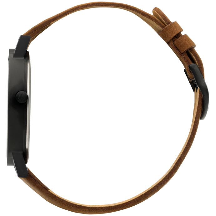 Danish Design Rhine Black Brown Date Medium